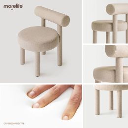 Nordic Designer Creative Dining Chair Luxury Modern Living Room Single Leisure Chairs Minimalist Makeup Stool Home Furniture