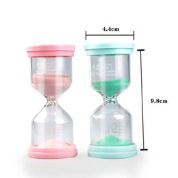 Hourglass Ornament Minutes Sand Watch Timer Children Kid Gift Sand Timer Hour Glass 1/3/5/10/15/30 Minutes Clock Home Decoration