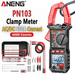ANENG PN103 AC/DC Current Clamp Meter Digital Multimeter Voltage electrician Tester tool 6000 Counts Hz Ohm Diode Amperometric