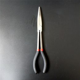 Extra Long Straight Nose Pliers 25 45 90 Degree Curved Nose Round Nose Lengthened Needle Nose Pliers Tool Five-piece Set