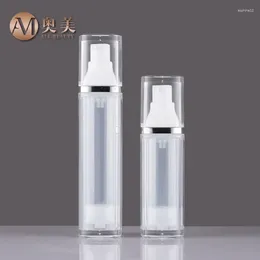 Storage Bottles Refillable Bottle Acrylic Cosmetics Vacuum Square 30ml50ml Specifications Travel Portable Plastic