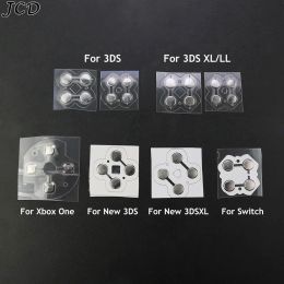 JCD For Xbox One For Switch Controller DPads D-Pad Metal Dome Snap PCB Board buttons Conductive FIlm For 3DS XL LL /New 3DS XL