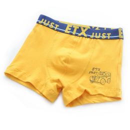 Trousers Boy Panties Cotton Children Breathable Kids Underwears Boxer Panties for Boys Shorts Pants 2020 New 5pcs/lot Solid Colour Pants