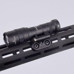 LAMBUL Tactical Airsoft Surfire RM45 Off Set mlok Mount For M640V-DF M640DF M340C Light Mount For M-LOK Picatinny Rail