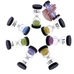 Bright color, Good gloss and Unique craftsmanship 1/3/5/10/15/30 Minutes Sand Glass Sandglass Hourglass Timer Clock Decor Gift