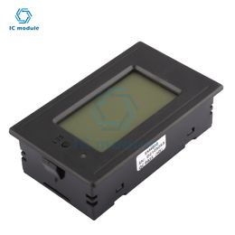 DC Voltage Meters 20A 50A 100A/DC 6-200V Digital LED Monitor Power Energy Voltmeter Voltage Current Meter Ammeter