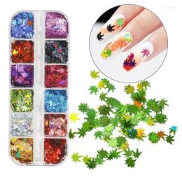 Nail Glitter Colour Fire Opal Powder Flakes Aurora Sequins For Nails Sparkly Gel Polish Sticker 3D Manicure Accessories BEOBR