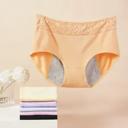 Women's Panties For Menstruation Cotton Menstrual Mid Waist Culotte Comfortable Briefs Plus Size Female Lingerie Underwear