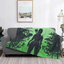 Blankets Katniss Everdeen Creative Design Comfortable Warm Flannel Blanket The Catching Fire