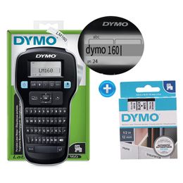 DYMO LM160 LM-160 Dymo LabelManager 160 Label Printer for 6mm/9mm/12mm 45013 45010 45018 45021 45023 40913 43613 D1 Labels