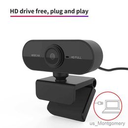 Webcams 1080P high-definition mini computer camera live streaming camera built-in microphone USB network camera support for laptop