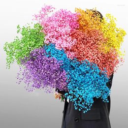 Decorative Flowers Natural Dried Flower Gypsophila DIY Material Immortal Living Room Christmas Home Decoration Ornaments