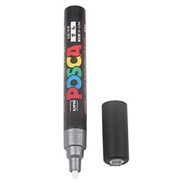 8 Pcs/Lot Uni Posca PC-5M Paint Marker- Fine Tip-1.8mm-2.5mm Posca Series POP Poster Water-based Advertising Pen