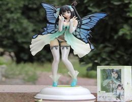 25cm Tony Girls Annabel Kotobukiya Daisy Butterfly Fairy Four Leaf Sexy PVC Action Figures toys Anime figure Toys For Kids gifts4351143