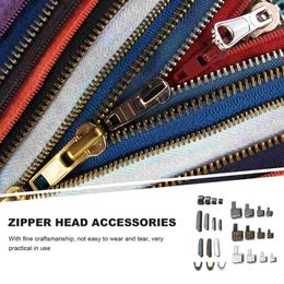24 Set Zipper Head Replacement Zipper Stopper for Metal Stopper Zipper Repair Zipper Head Zipper Parts Zipper Head for Home