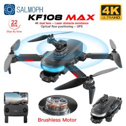 Drones Kf108 / Kf108max Gps Drone 4k Hd Dual Camera 360° Obstacle Avoidance Brushless Motor Mini Drone 4k Profesional Rc Dron Vs L900