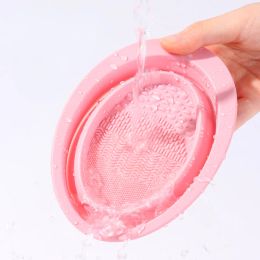 Makeup Tool Wash Powder Puff Cleaning Board Makeup Brush Cleaning Folding Bowl Silicone Washing Dishes Brush Cleaning