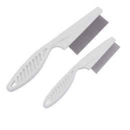 Dog Grooming Flea Comb Pet Care Comb Cat Hair Brush Flea Removal Massage Comb Pet Grooming Portable Tools Pets Accessories