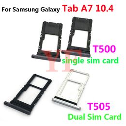 10PCS For Samsung Galaxy Tab A7 10.4 (2020) T500 T505 SIM Card Tray Reader Holder Adapter Slot Socket Repair Parts