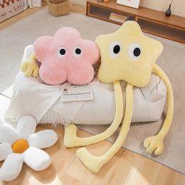 165CM Giant Star Plush Green Pink Sakura Cherry Blossom Toy Stuffed Long Arms&Legs Throw Boyfriend Pillow Room Decor Girs Gifts