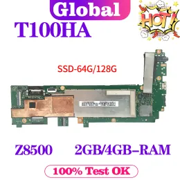 Motherboard KEFU Mainboard For ASUS Transformer Book T100HA T100H T100HAN T100 Laptop Motherboard Z8500 CPU 2GB/4GBRAM SSD64G/128G