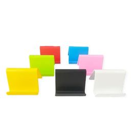 2024 1pc Universal Candy Cep Telefon Aksesuarları Taşınabilir Mini Masaüstü Stand Tablo Cep Telefonu İPhone için Samsung Xiaomi Parçaları İçin Parçalar