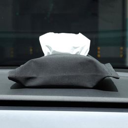 ForTeslaY X S Car Tissue Box Napkin Tissue Paper Holder Car Screen Armrest Interior Paper Storage For Cars Accessories