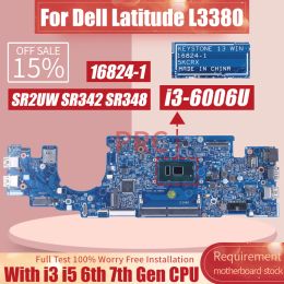 Motherboard For Dell Latitude L3380 3380 Laptop Motherboard 168241 04KCV2 066FRK 063JCX 07D5J9 I3 I5 6th 7th Gen DDR4 Notebook Mainboard