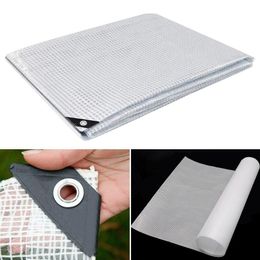 0.48mm Transparent PVC Tarpaulin Film Rainproof Tarp Garden Succulent Plants Cover Shelter Home Garden Furniture Rain Cover