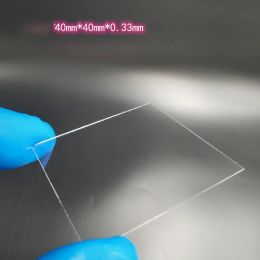 40x40mm Square Embryonic Dish Thin Bottom Deep Concave Glass Slide Microscope Accessories Embryo Counting Observation