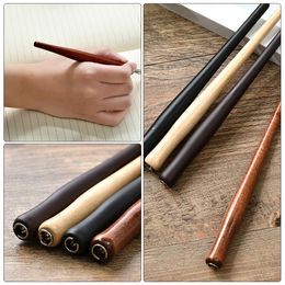 4 Pcs Nib Holder Vintage Signs Wooden Fountain Pen Calligraphy Kit Gifts Set Wooden Dip Pen Holder Comics Drawing Tools