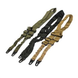 Gun Slings 2 Point Rifle Sling Two Points with Metal Hook for hunting Gun Slings 26 inch