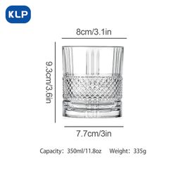 KLP High Appearance Level Whisky Glass Creative glass beer glass Household mug European net celebrity bar Wine glass