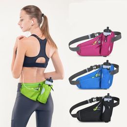 new outdoor sport multi-functional fitness waist bags running climbing cycling waterproof phone water bottle storage waist pack