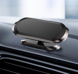 Car phone holder Alloy 360 Degree Magnetic Car Phone Holder Stand GPS Metal Holder In Car Mobile Phone Wall Support For3794176