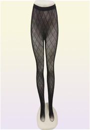 Textile Designer Letters Women Sexy Long Stockings Tights Mesh Stocking Ladies Wedding Party Pantyhose Girlfriend Birthday Valenti9104518