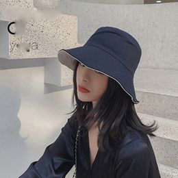 Designer bucket hat double face use hat Sunlight-shade hat al-937 Empty recognize Casquette Sunshade hats summer beach tourism travelling