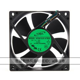 Cooling New original 8025 8CM PWM intelligent temperature control fan 12V 0.33A AD0812UXA7BGL