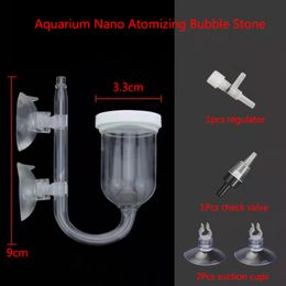 Glass Air Pump Sand Stone Aquarium Oxygen Pump Fresh Air Stone Nano Bubble Bar Aquarium Fish Tank Aerator Pump Hot Selling