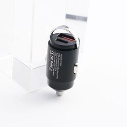 115w Car Charger Fast Charing 2 Port 12-24V Cigarette Socket Lighter Car USBC Charger (100w+15w) For IPhone Power Adapter E7V6