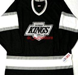 cheap custom LA KINGS BLANK GRETZKY 198898 CCM HOCKEY JERSEY Stitch add any number name MEN KID HOCKEY JERSEYS XS5XL3889216