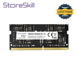 RAMs StoreSkill SODIMM Memoria DDR4 16GB 8GB 4GB 3200 2133 2400 2666 17000 19200 21300 1.2v for Laptop Ram Memory