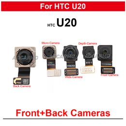 For HTC U11 U12+ U20 Front Faing + Back Camera +Wide Depth And Micro Cameras Module Flex Replacement Parts