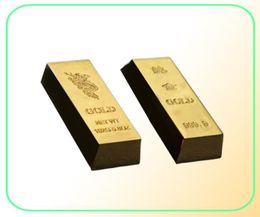 Authentic Alloy Gold Bars Bricks Chinese gift gold samples Send two jewels8421703