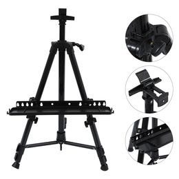 Folding Easel Drawing Board Stand Rack Tabletop Easels Painting Professional Outdoor Display Foldable