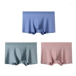 Underpants Summer Style Thin Soft Men Underwear Solid Boxer 90% Nylon Men's Panties Wholesale