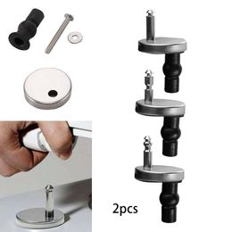 2 Pack toilet Seat Hinge1 To Top Close Soft Release Quick Instal Toilet Kit 55mm