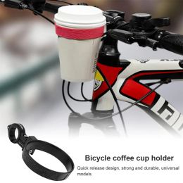 Bicycle Coffee Cup Holder Universal Mountain Bike Water Bottle Holder Mount Cycling Electric Scooter Handlebar Water Bottle Cage