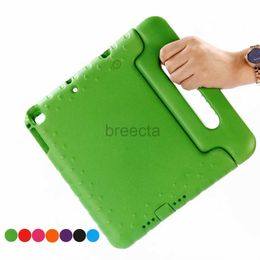 Tablet PC Cases Bags Case for ipad air / air 2 9.7 inch hand-held Shock Proof EVA full body cover Handle stand case for kids for iPad 2017 2018 case 240411