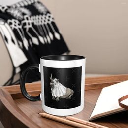 Mugs Ghost White Rhino Coffee Modern Kitchen Vintage Accessories For Home